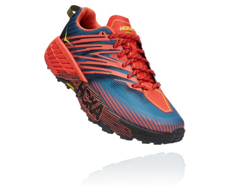 Sapatilhas Hoka One One Speedgoat 4 Portugal - Sapatilhas Trail Homem Azuis - SHUDMY-261